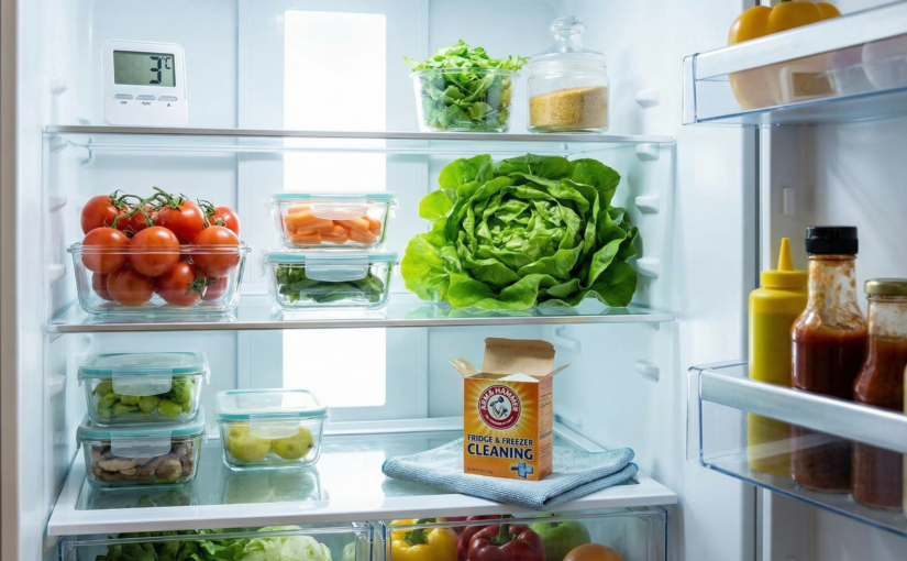 Cuidado de la nevera: temperatura y limpieza